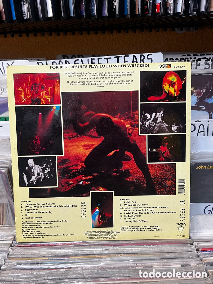 Discos de vinilo: SamSon Survivors - Foto 2