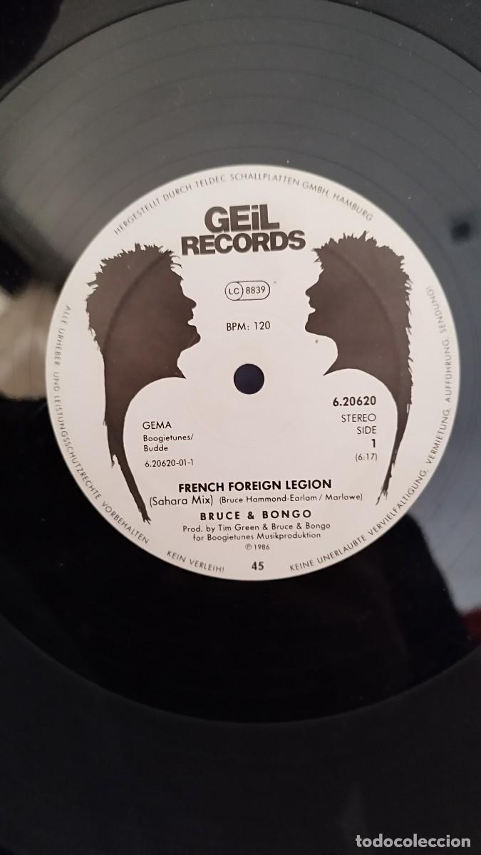 Discos de vinilo: Bruce & Bongo &ndash; French Foreign Legion.Vinilo Maxi - Foto 2