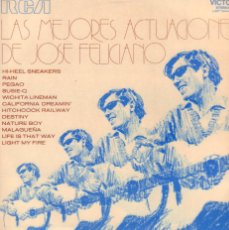 Dischi in vinile: LAS MEJORES ACTUACIONES DE ”JOSE FELICIANO” - RAIN, PEGAO, DESTINY.../ LP RCA RF-19272