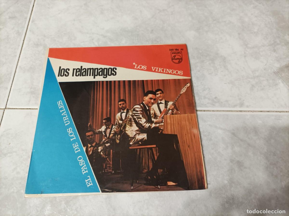 Discos de vinilo: Los relampagos single 1967 - Foto 1