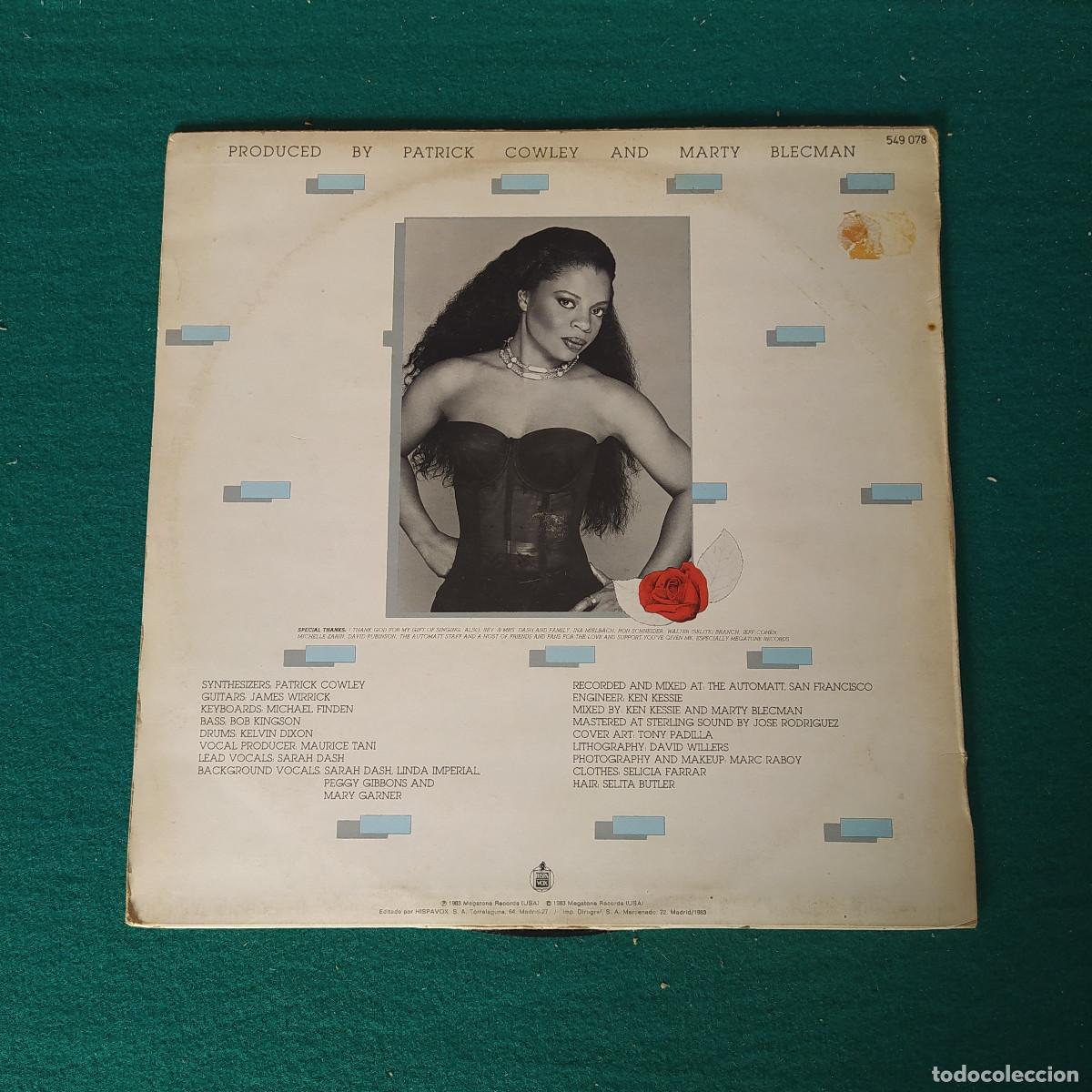 Discos de vinilo: Sarah Dash &ndash; Low Down Dirty Rhythm - Foto 2