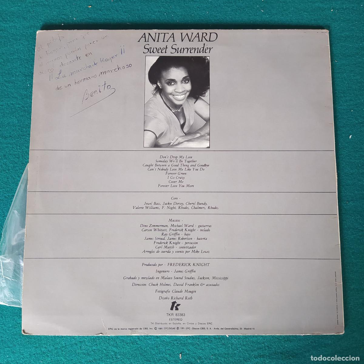 Discos de vinilo: Anita Ward &ndash; Sweet Surrender - Foto 2