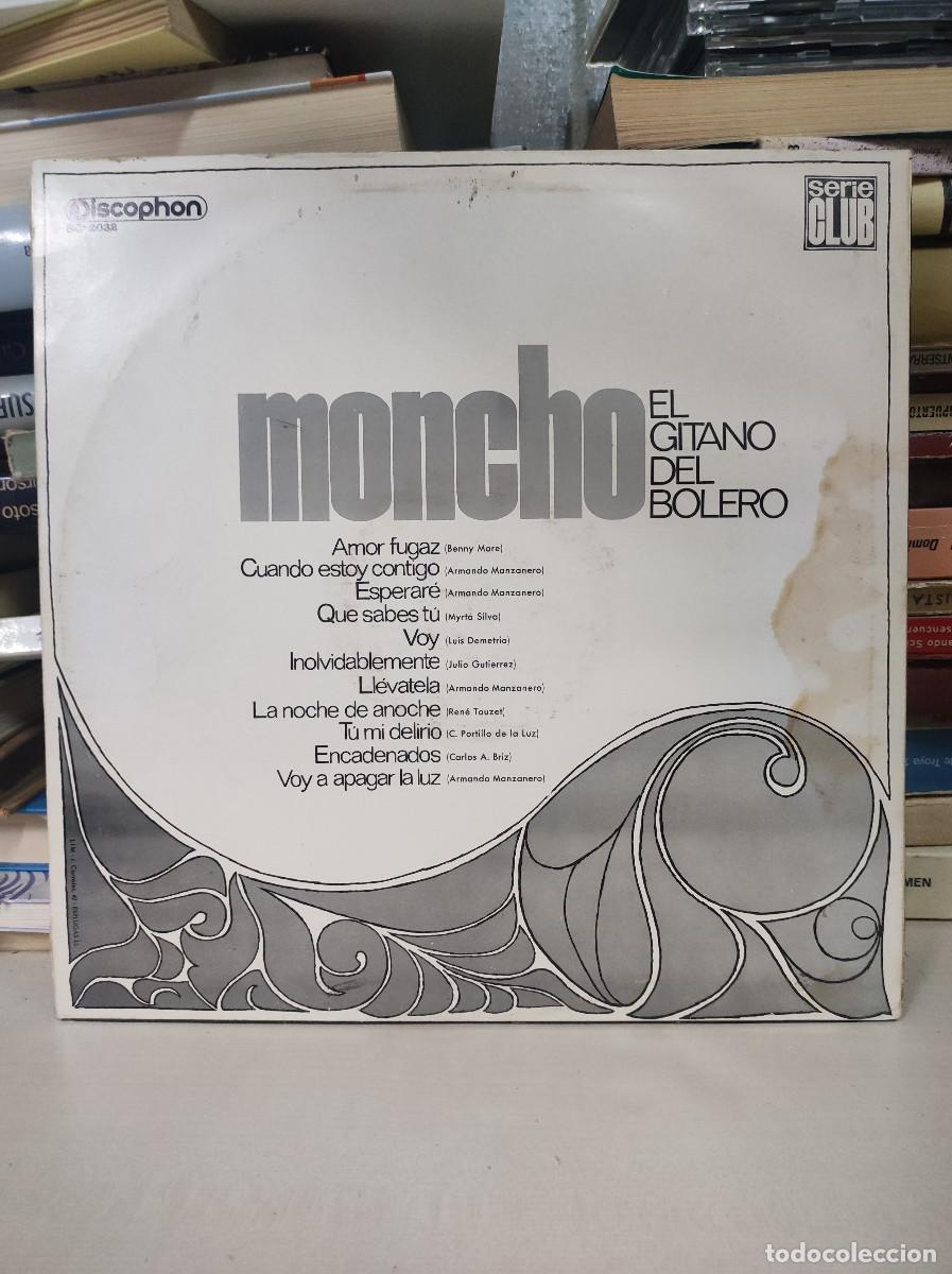 Discos de vinilo: Moncho &ndash; Moncho El Gitano Del Bolero - Foto 2