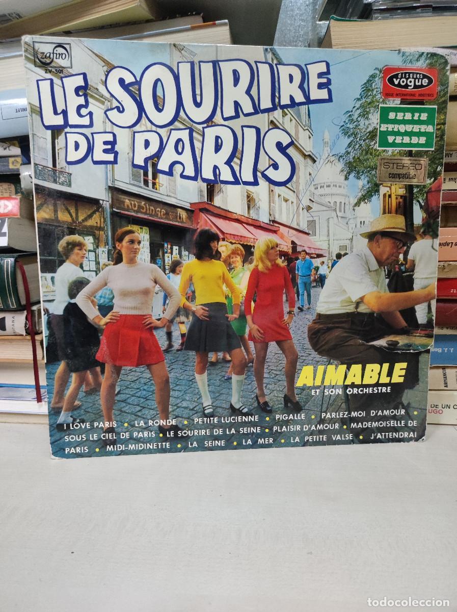 Discos de vinilo: Aimable Et Son Orchestre &ndash; Le Sourire De Paris - Foto 1