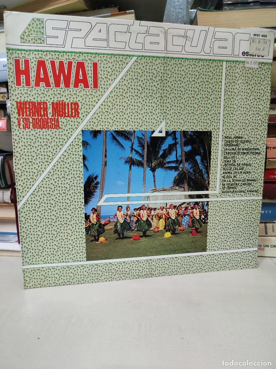 Discos de vinilo: Werner M&uuml;ller Y Su Orquesta &ndash; Hawai Espectacular - Foto 1