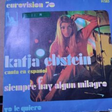 Discos de vinilo: KATJA EBSTEIN - SIEMPRE HAY ALGUN MILAGRO 1970