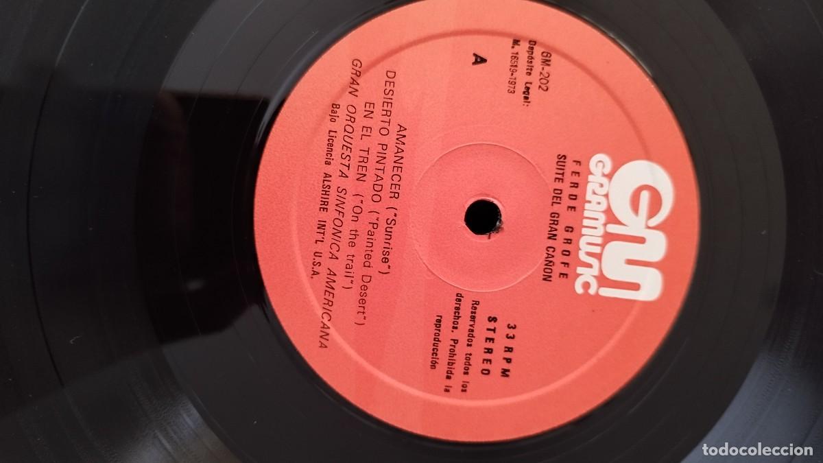 Discos de vinilo: Ferde Grofe &ndash; Suite Del Gran Ca&ntilde;&oacute;n.Vinilo Lp - Foto 2