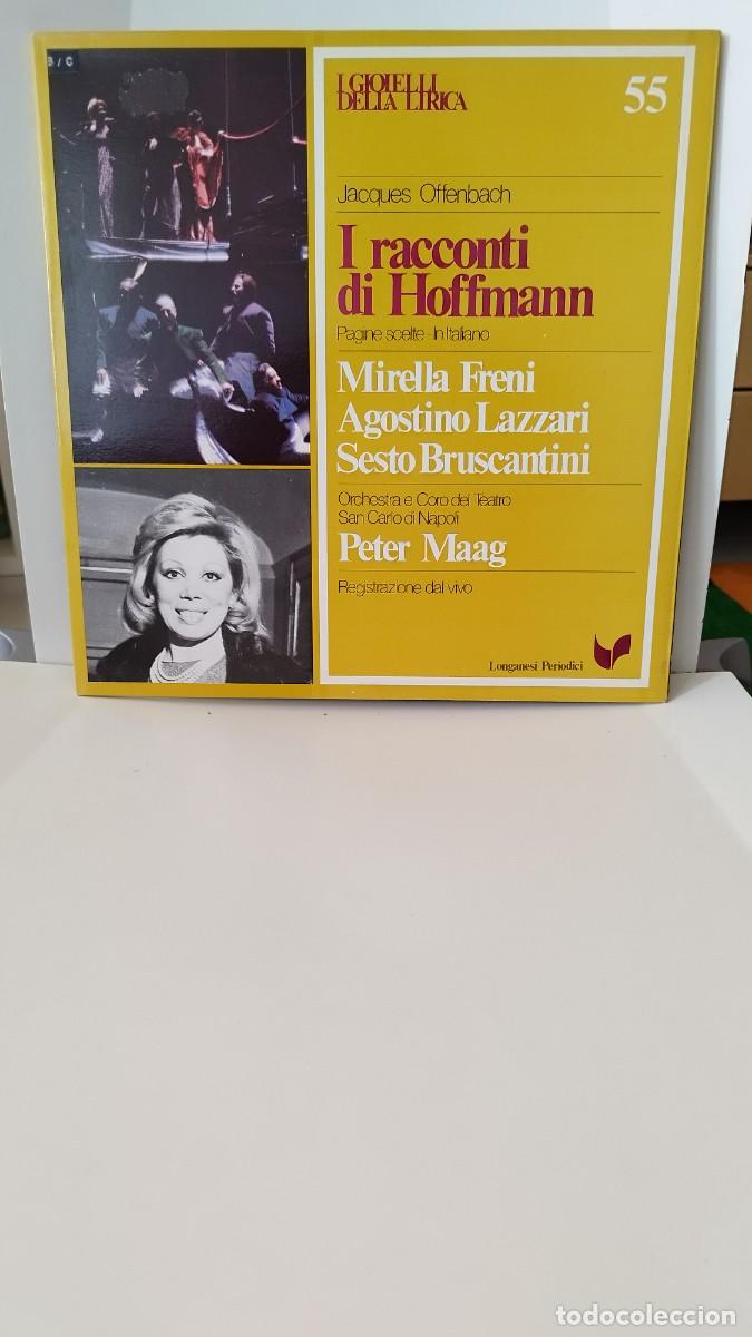 Disques de vinyle: I GIOIELLI DELIA LIRICA 55.Jacques Offenbach I racconti di Hoffmann Pagine scelte-In Italiano.