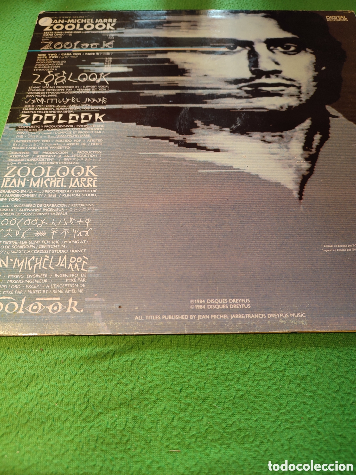 Discos de vinilo: Jean Michel Jarre - Zoolook - Foto 2