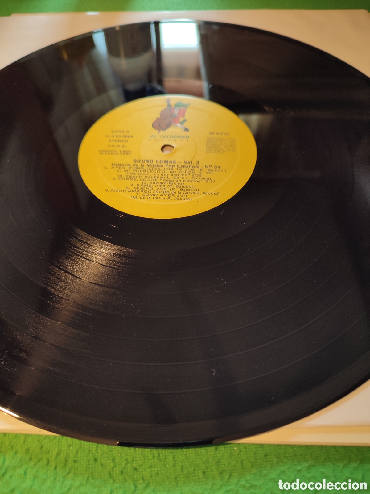 Discos de vinilo: Bruno Lomas - Vol 3 Vinilo Lp - Foto 3