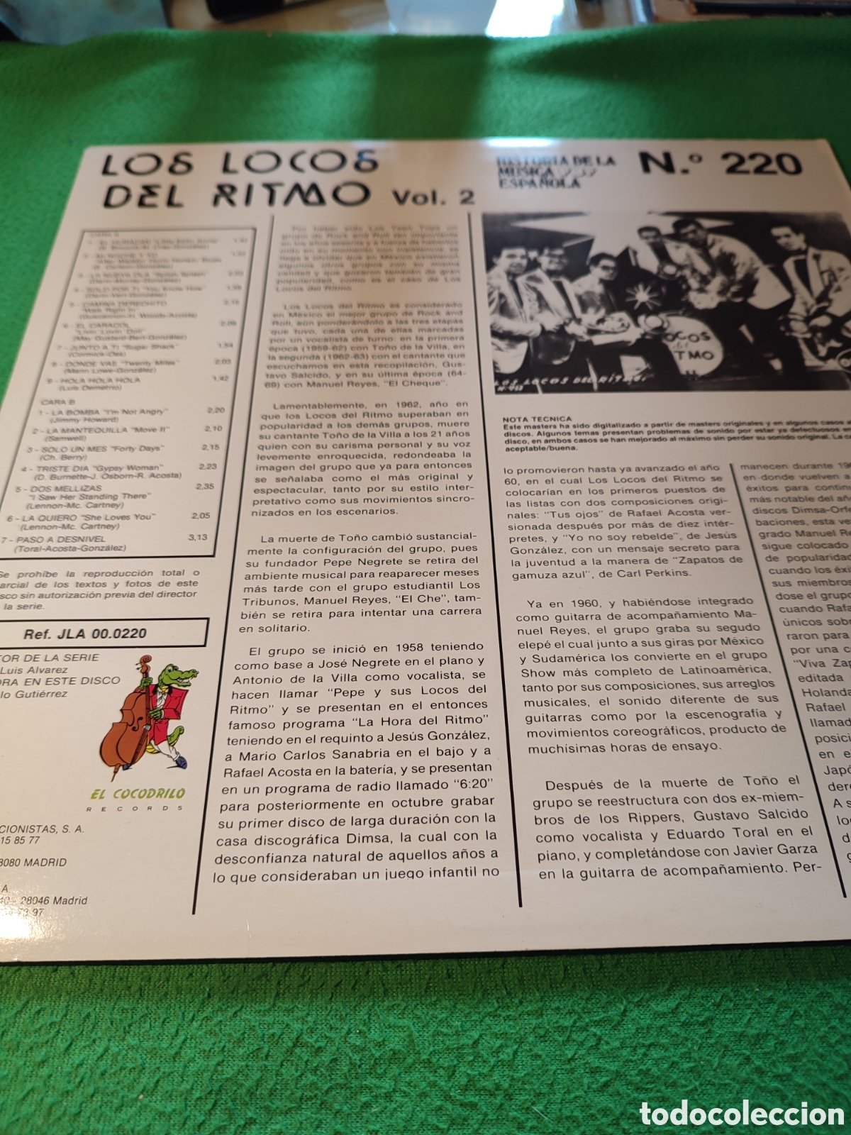 Discos de vinilo: Los Locos del Ritmo - Same - Foto 2