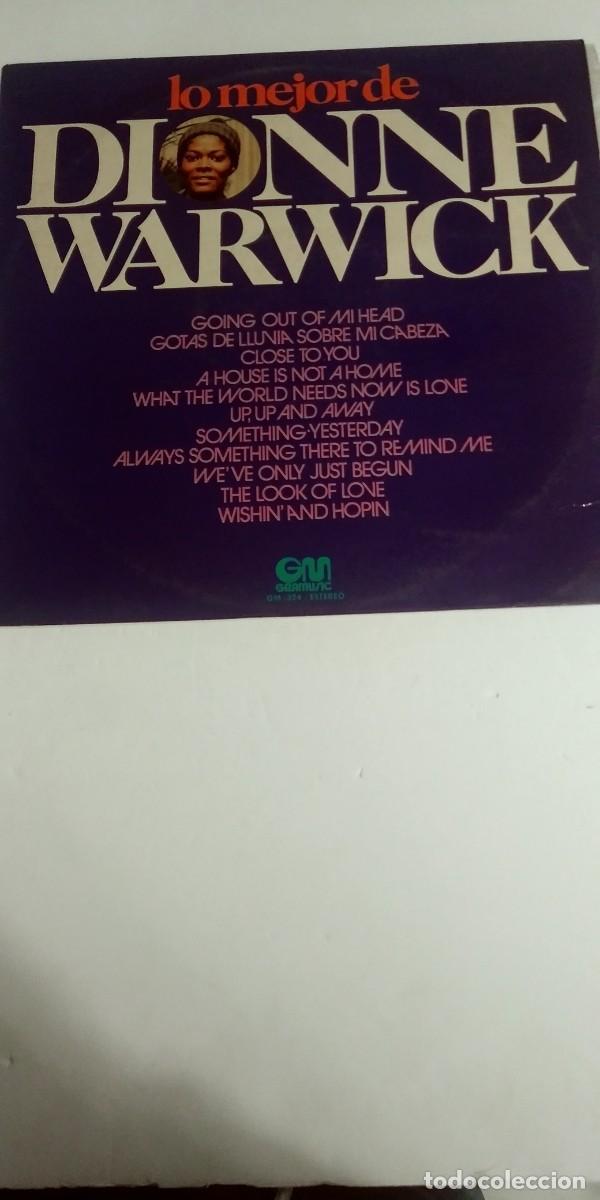 Discos de vinilo: Lo mejor de Dionne Warwick - Foto 1