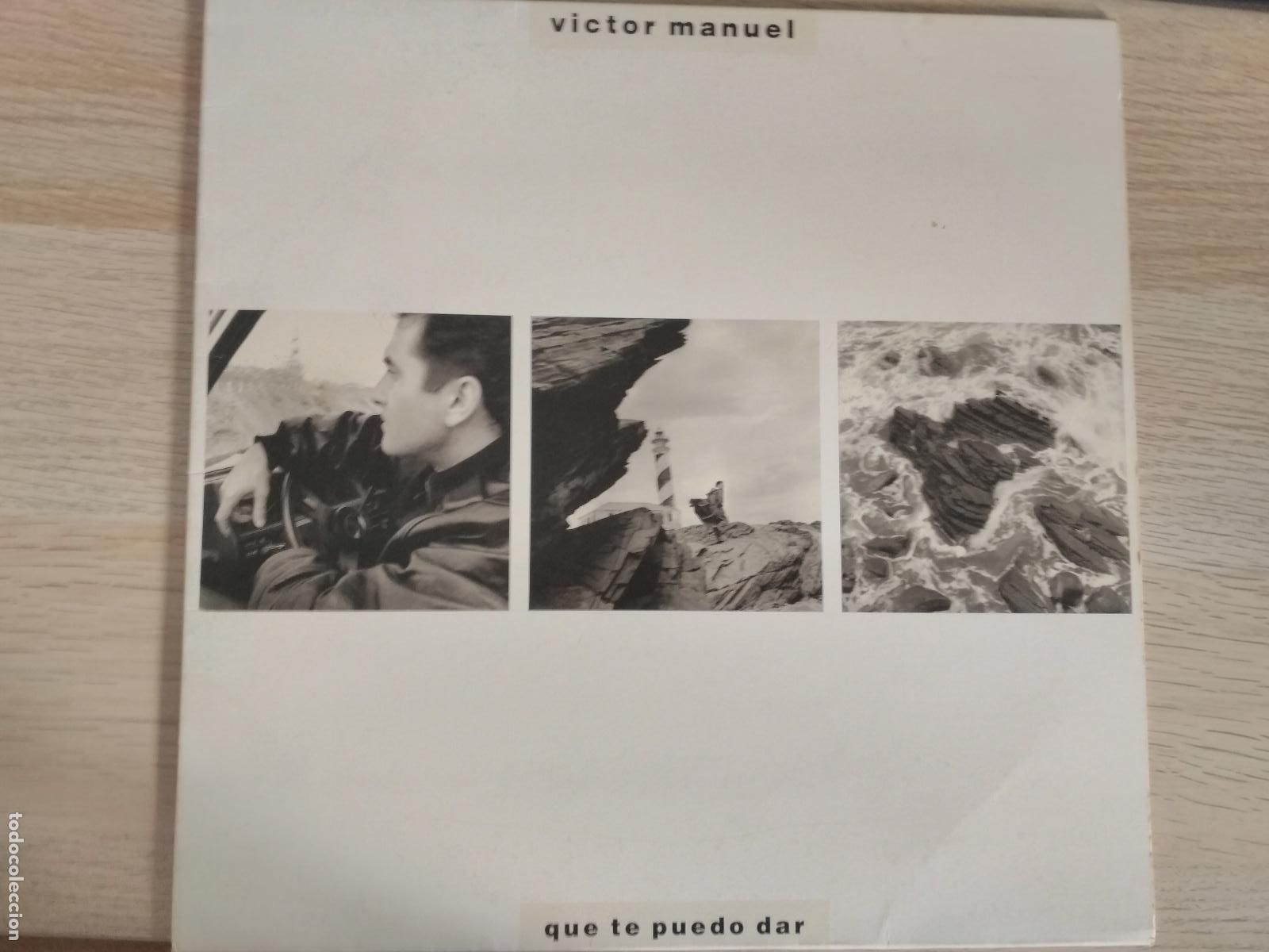 Discos de vinilo: victor manuel, que te puedo dar,1988 - Foto 1