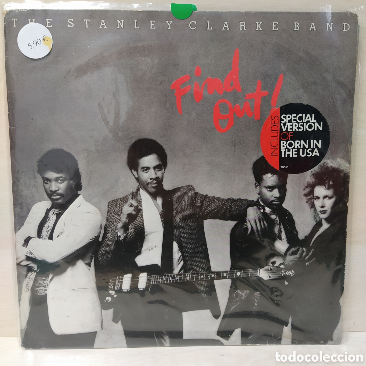 Discos de vinilo: Stanley Clarke Band - Find Out! (LP) - Foto 1