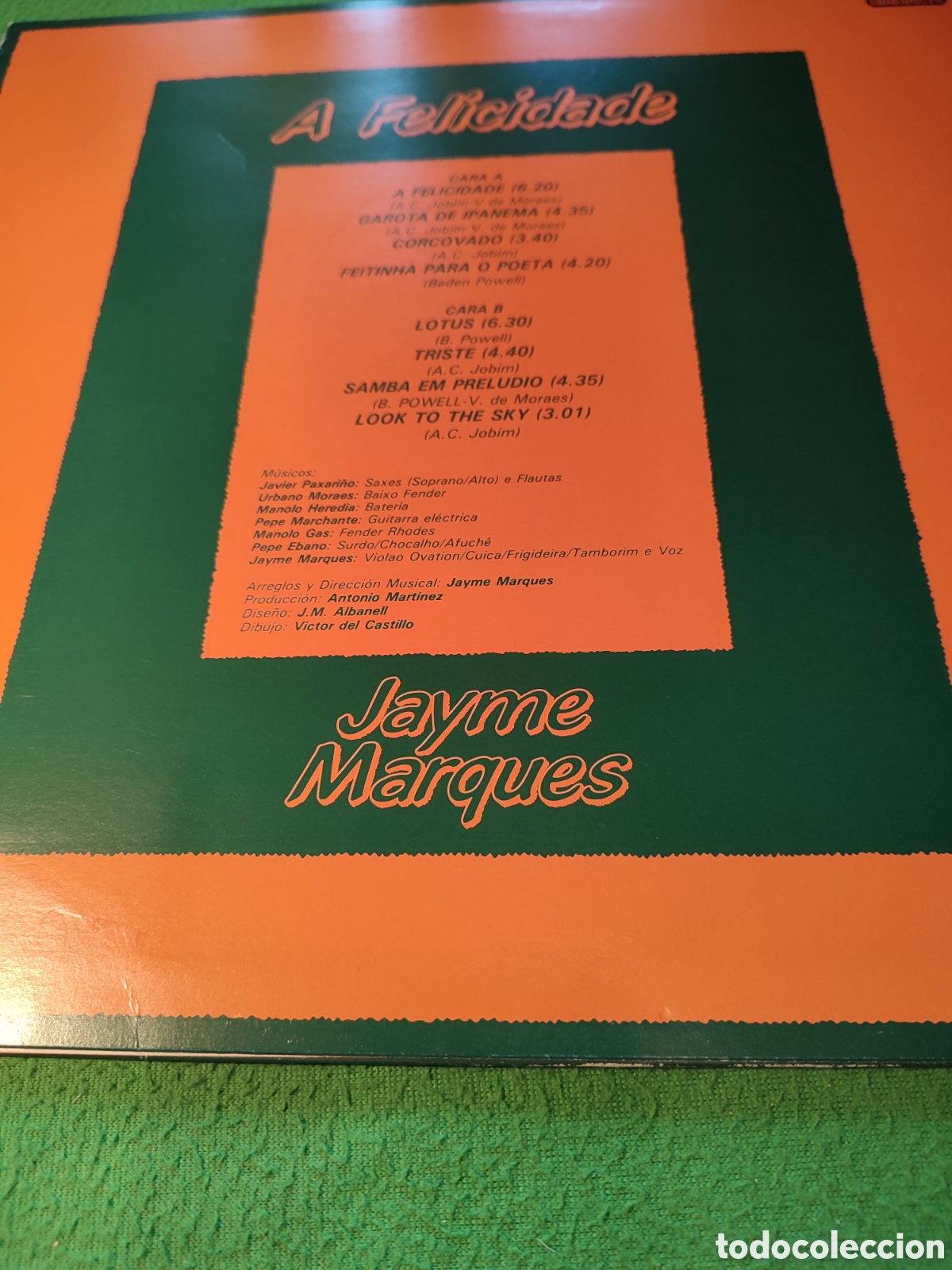 Discos de vinilo: Jayme Marques - A felicidade - Foto 2