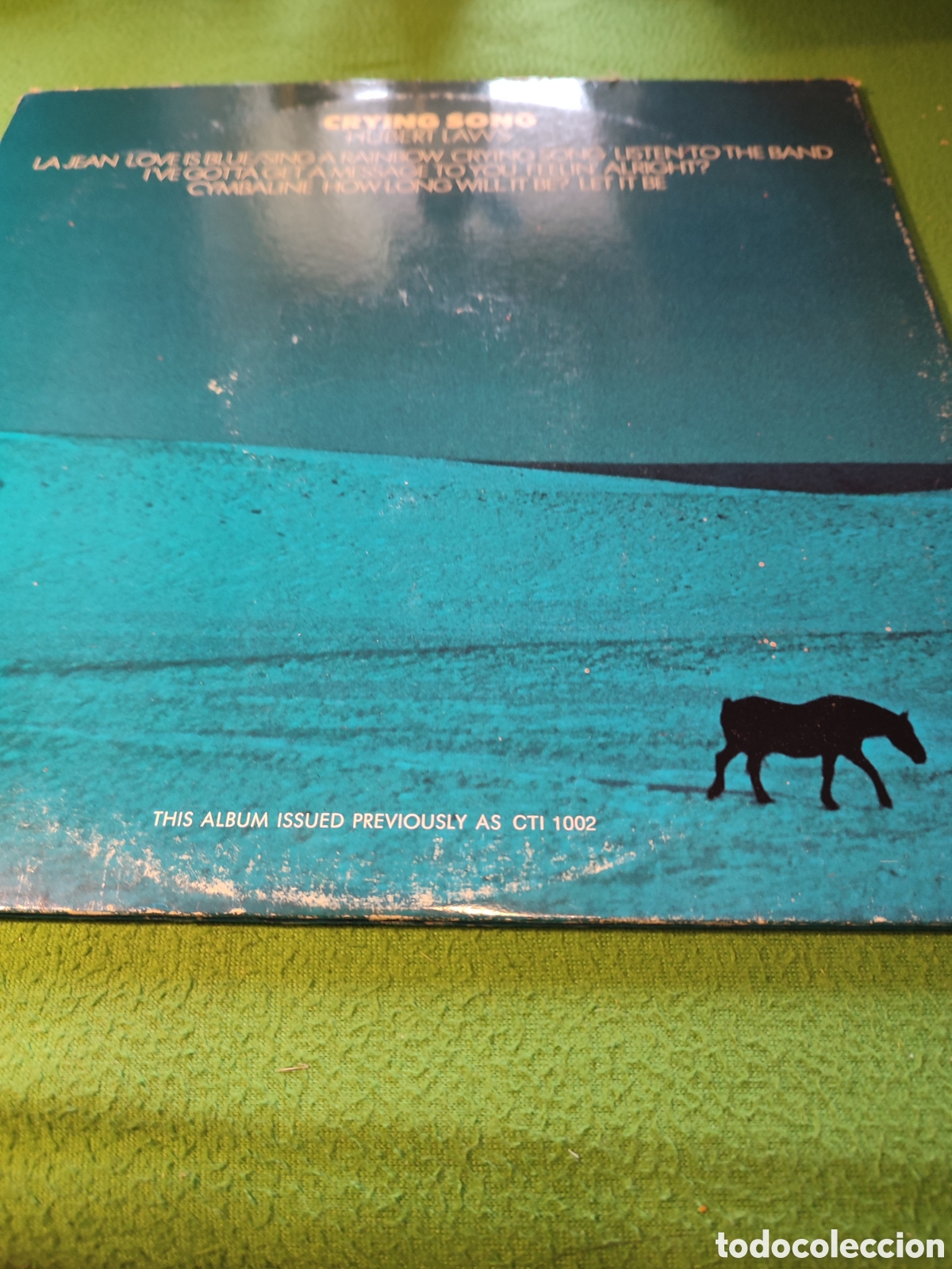 Discos de vinilo: Hubert Laws - Crying song - Foto 3
