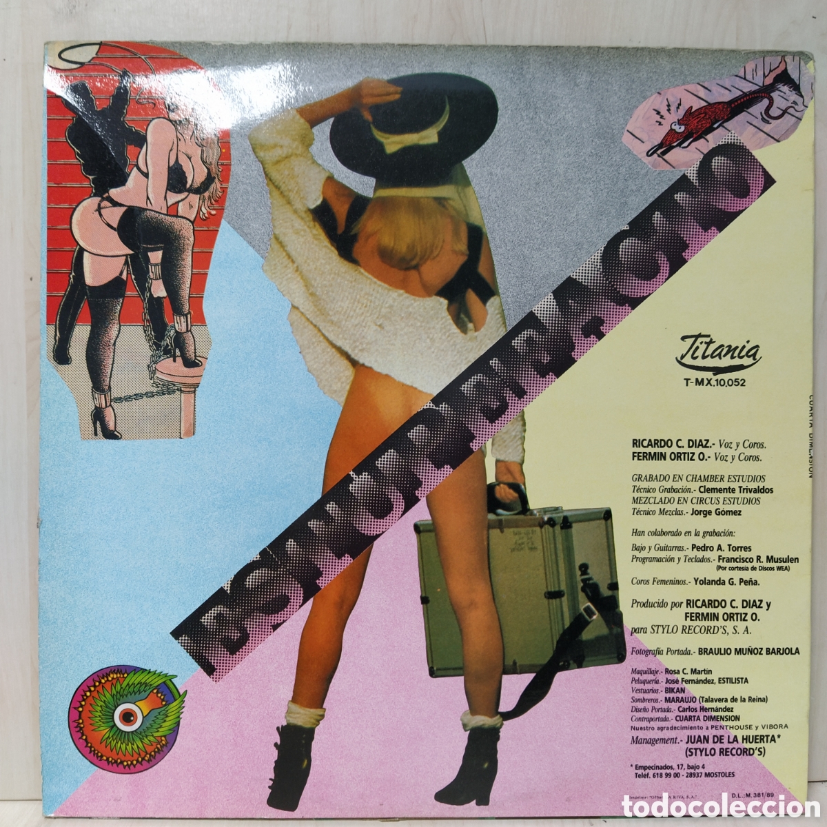 Discos de vinilo: Cuarta Dimension - Estupefacto (12&rdquo;, Maxi) - Foto 2