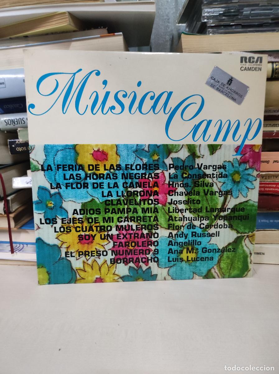 Vinyl records: M&uacute;sica Camp