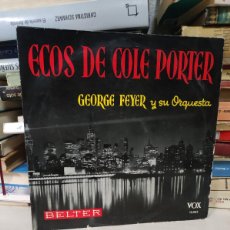 Discos de vinilo: GEORGE FEYER Y SU ORQUESTA – ECOS DE COLE PORTER