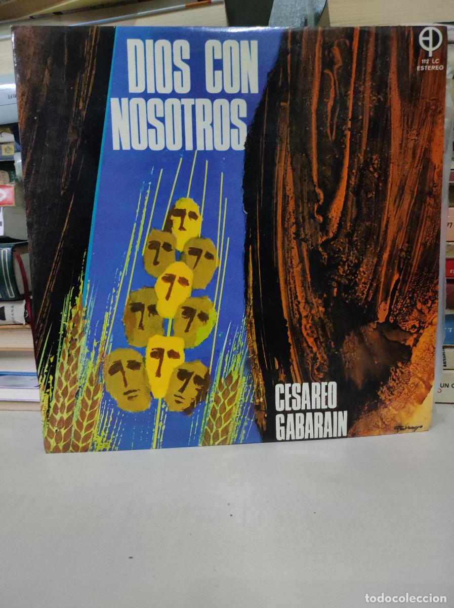 Discos de vinilo: Cesareo Gabarain &ndash; Dios Con Nosotros - Foto 1
