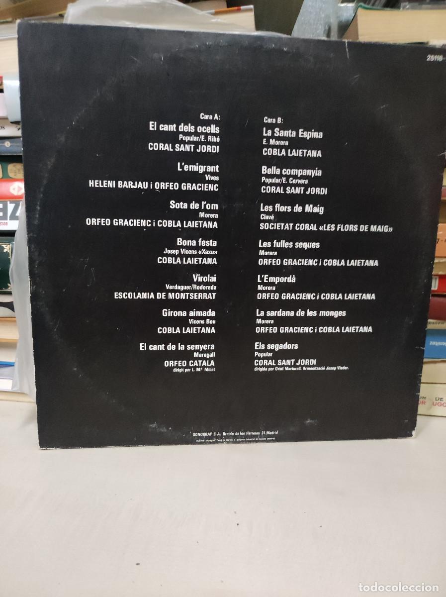 Discos de vinilo: CANCONS POPULARS CATALANES - Foto 2
