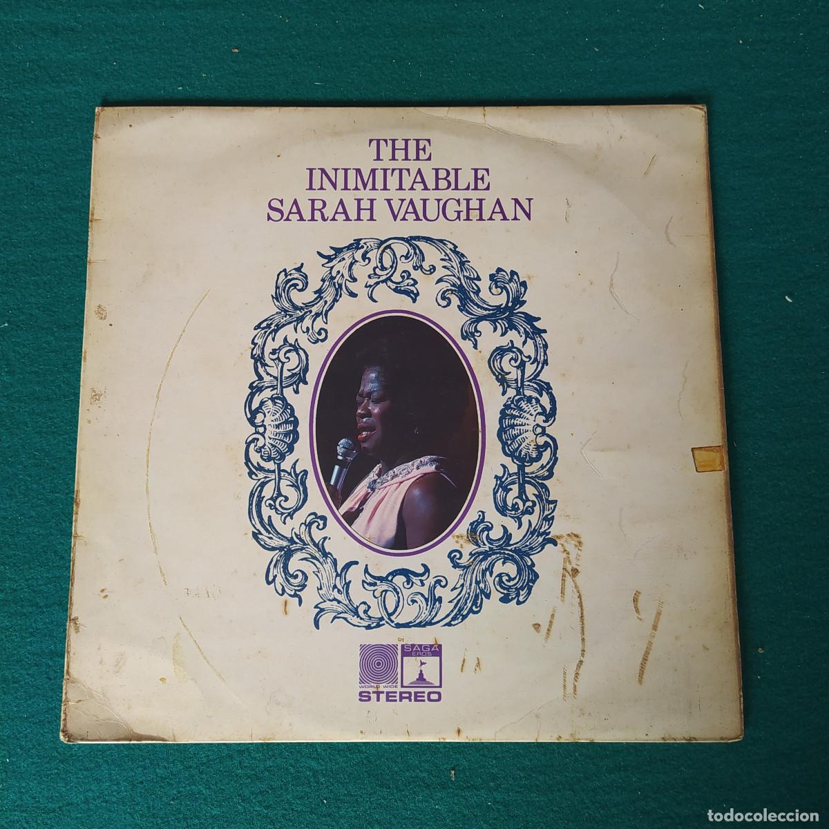 Discos de vinilo: Sarah Vaughan &ndash; The Inimitable Sarah Vaughan - Foto 1