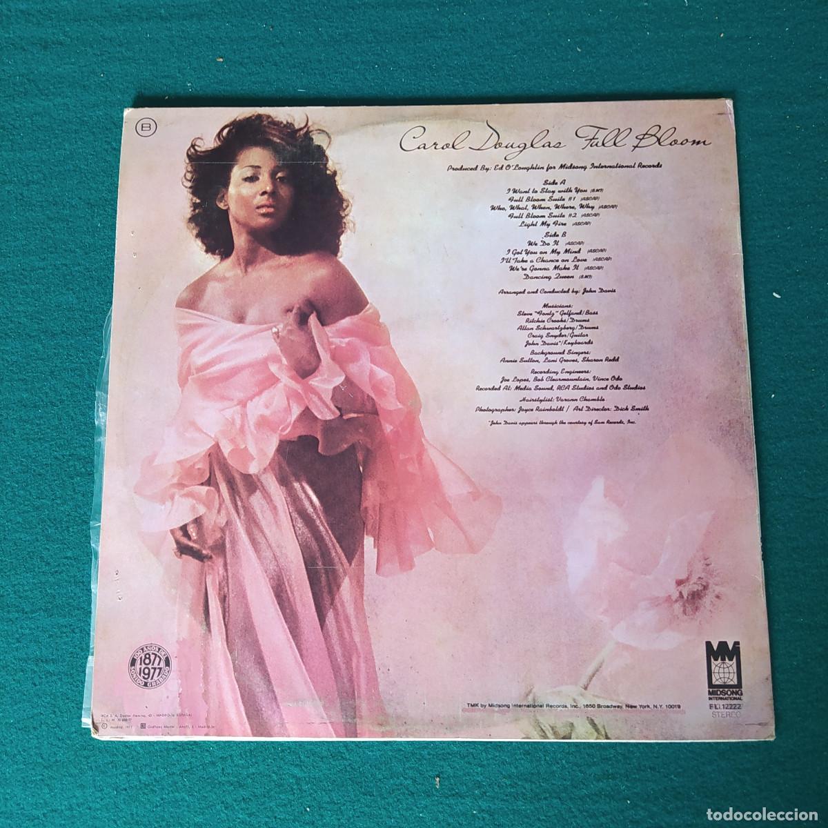 Discos de vinilo: Carol Douglas &ndash; Full Bloom - Foto 2