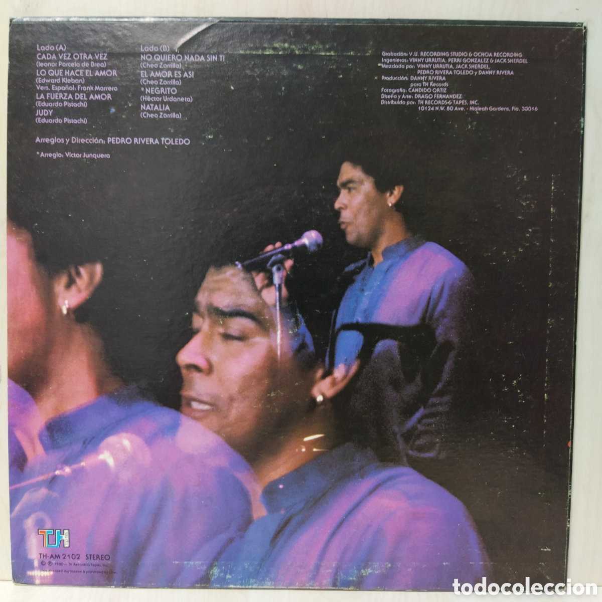 Discos de vinilo: Danny Rivera - Danny Rivera (LP, Album) - Foto 2