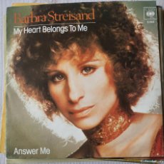 Discos de vinilo: BARBRA STREISAND SINGLE SELLO CBS EDITADO EN ALEMANIA AÑO 1977...