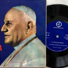 Discos de vinilo: LA VOZ DEL PAPA BUENO. JUAN XXIII. EP ORIGINAL ESPAÑA 1967.