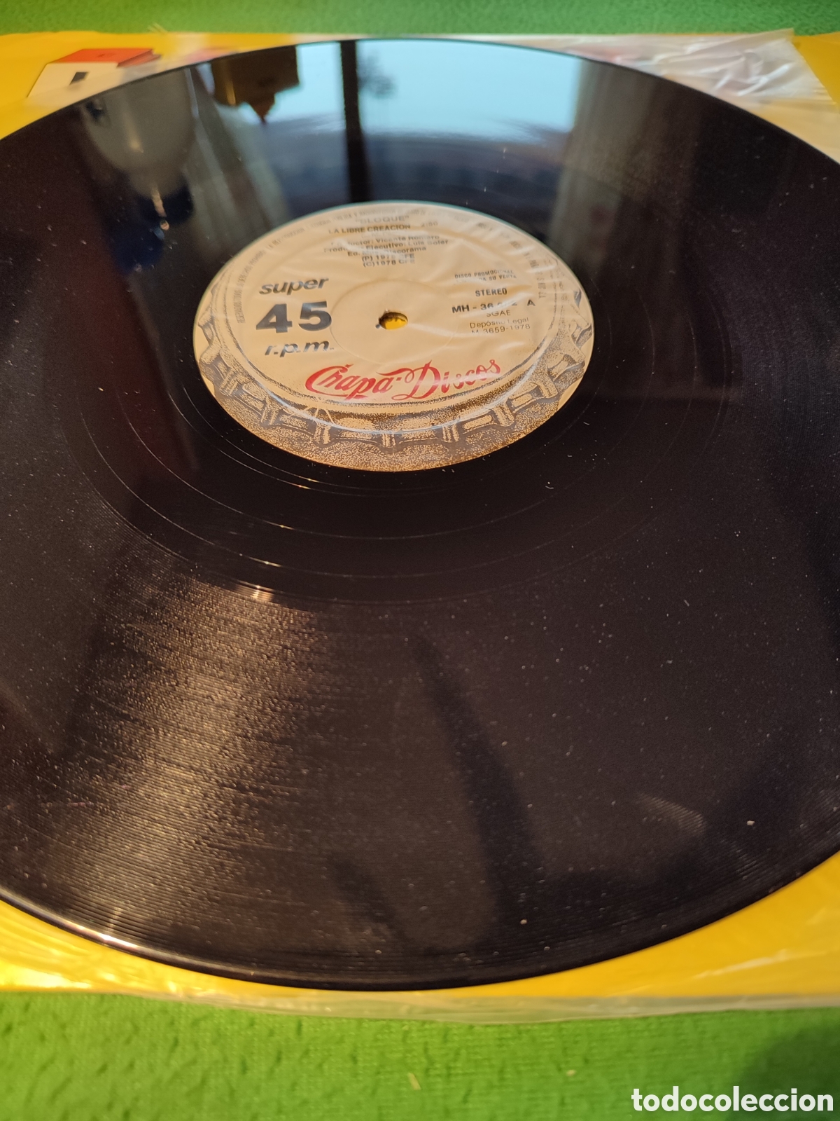 Discos de vinilo: Bloque - La libre creaci&oacute;n Maxi single - Foto 3