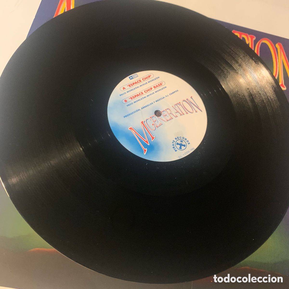 Discos de vinilo: maxi 12 M Generation &lrm;&ndash; Espace Chip edicion espa&ntilde;ola de 1995 - Foto 3