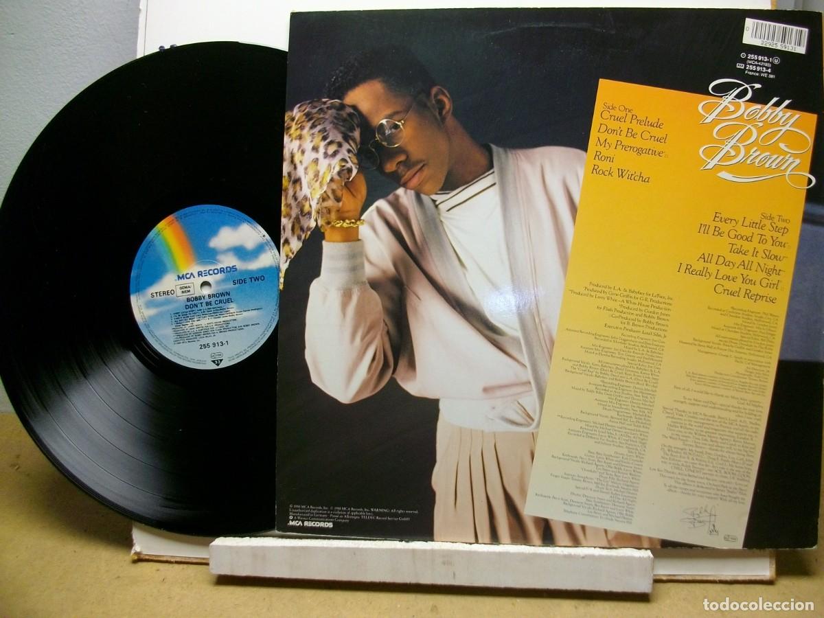 Discos de vinilo: Bobby Brown &ndash; Dont Be Cruel LP - Foto 2