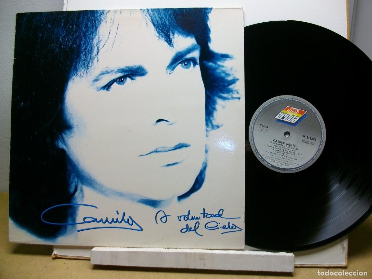 Discos de vinilo: CAMILO SESTO A VOLUNTAD DEL CIELO LP - Foto 1