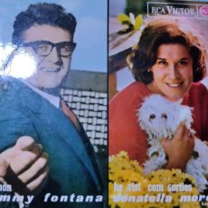 Discos de vinilo: RARO VINILO CATALÁN : JIMMY FONTANA-EL MÓN . RITA PAVONE-EL . DONATELLA MORETTI Y GIANNI MORANDI
