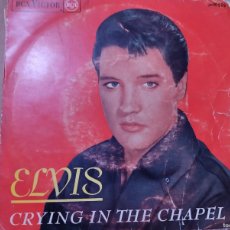 Discos de vinilo: ELVIS PRESLEY - CRYING IN THE CHAPEL Y 3 TEMAS 1965
