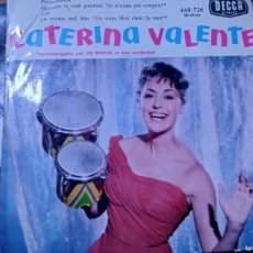 Discos de vinilo: CATERINA VALENTE - PERSONALITA Y 3 TEMAS