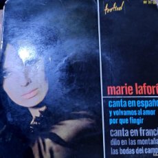 Discos de vinilo: MARY LAFORÊT - Y VOLVAMOS AL AMOR Y 3 TEMAS