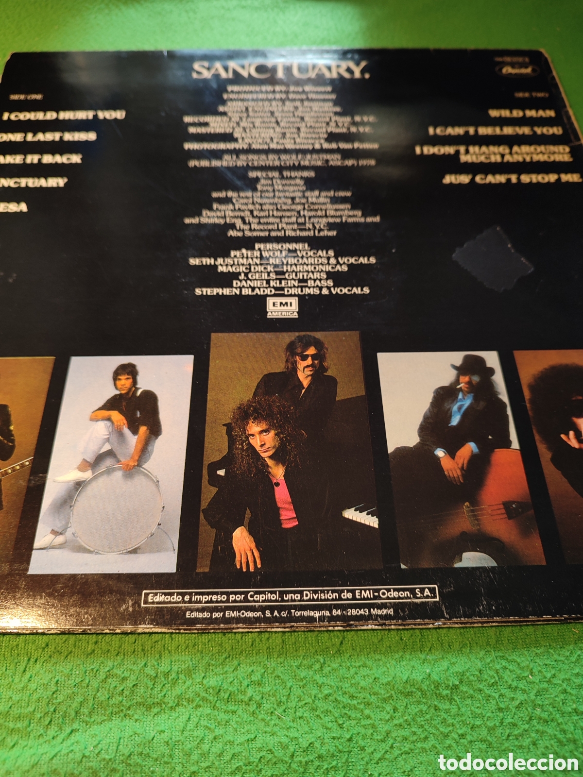 Discos de vinilo: The J.Geils Band - Sanctuary - Foto 2
