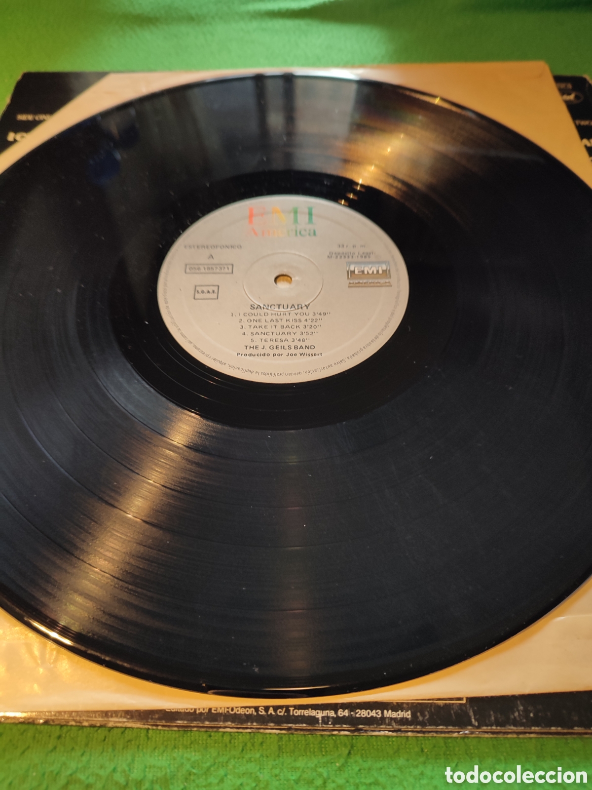 Discos de vinilo: The J.Geils Band - Sanctuary - Foto 3