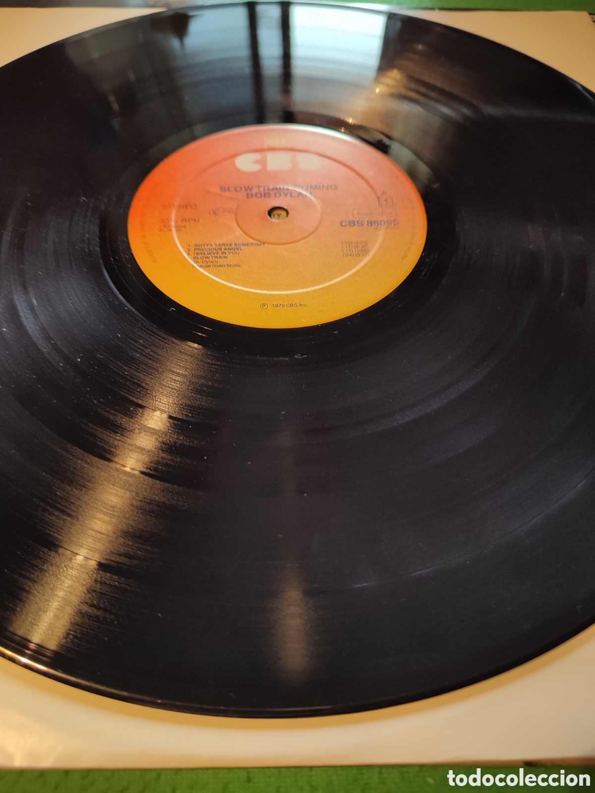 Discos de vinilo: Bob Dylan - Slow Train coming - Foto 3