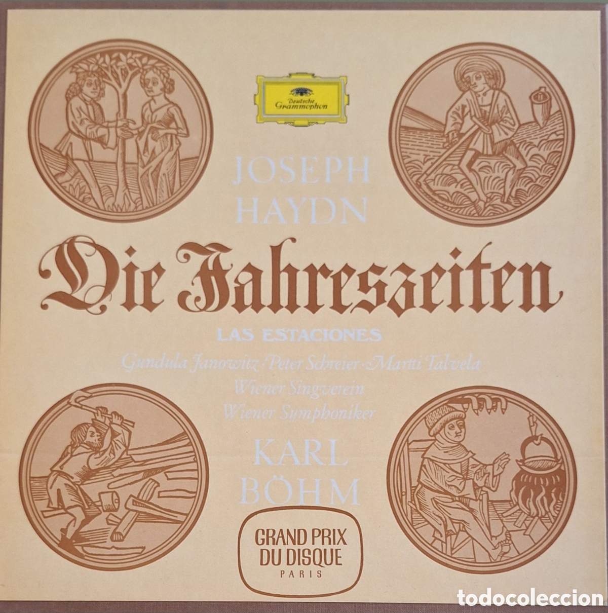 Discos de vinilo: Caja Las Estaciones. Haydn. Dtor: K. B&ouml;hm - Foto 1