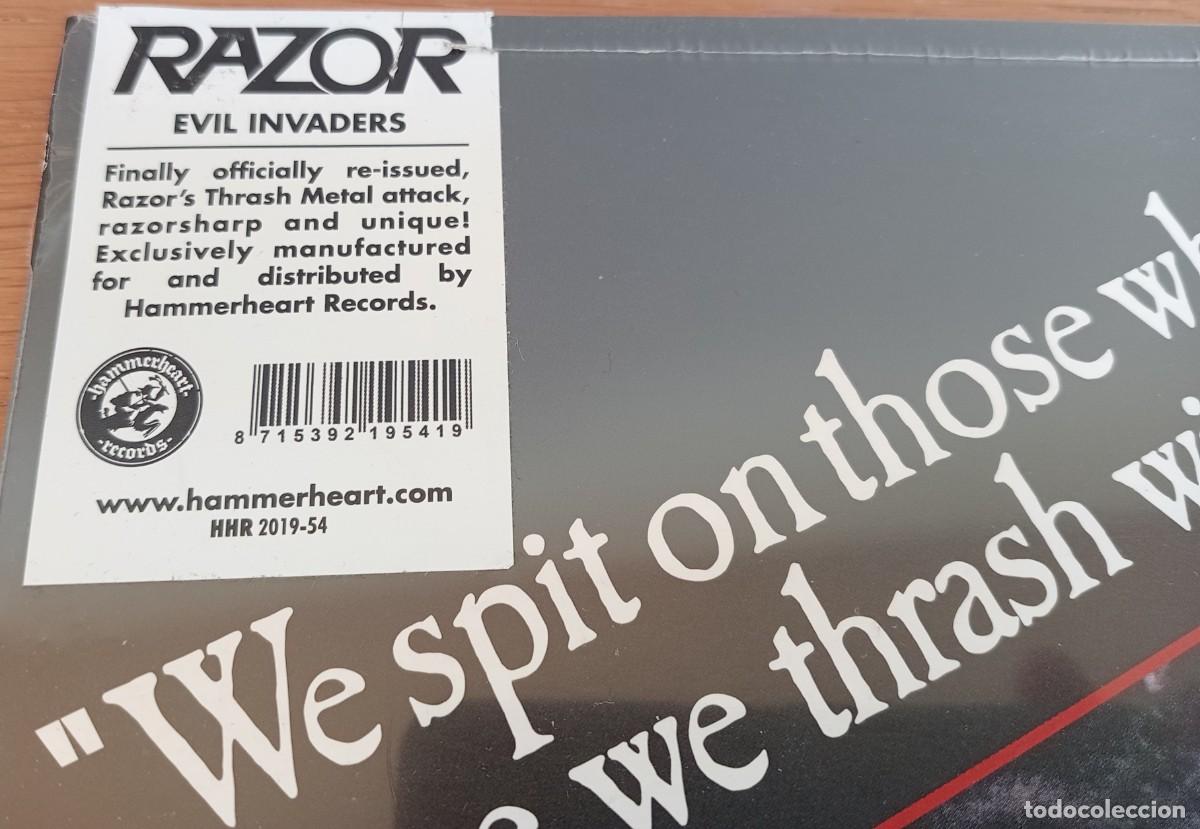 Discos de vinilo: (SIN ABRIR) Razor &ndash; Evil Invaders Vinilo 2019/variascompras10%20% descuento - Foto 3