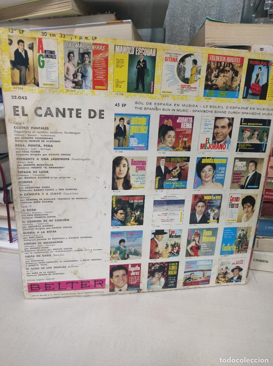 Discos de vinilo: El Cante De... - Foto 2
