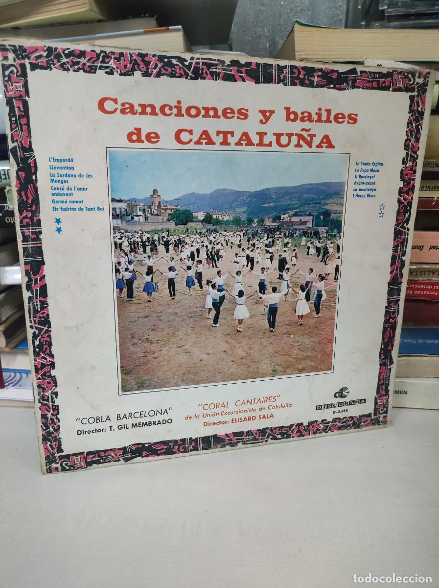 Discos de vinilo: CANCIONES Y BAILES DE CATALU&Ntilde;A - Foto 1