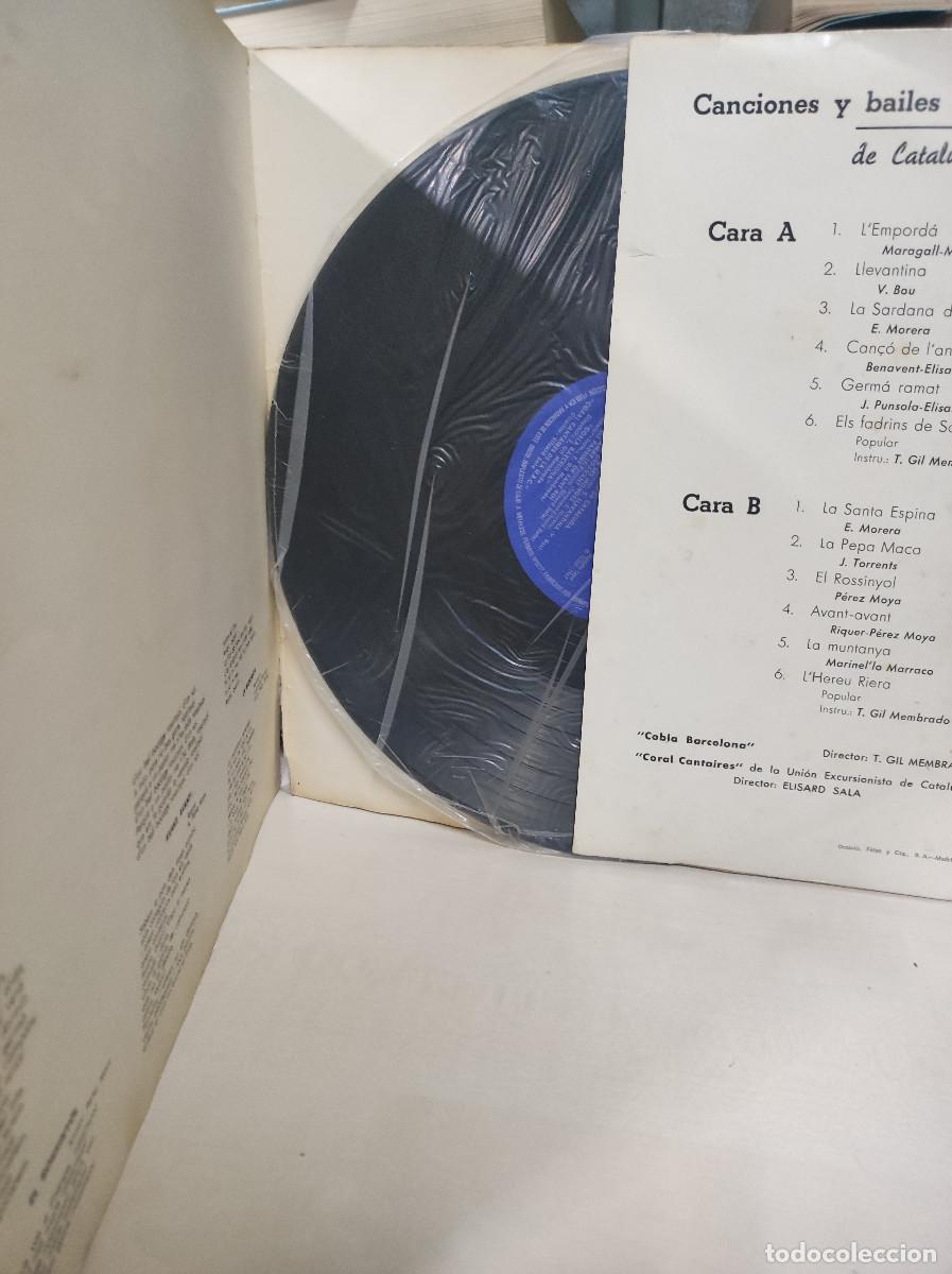 Discos de vinilo: CANCIONES Y BAILES DE CATALU&Ntilde;A - Foto 3
