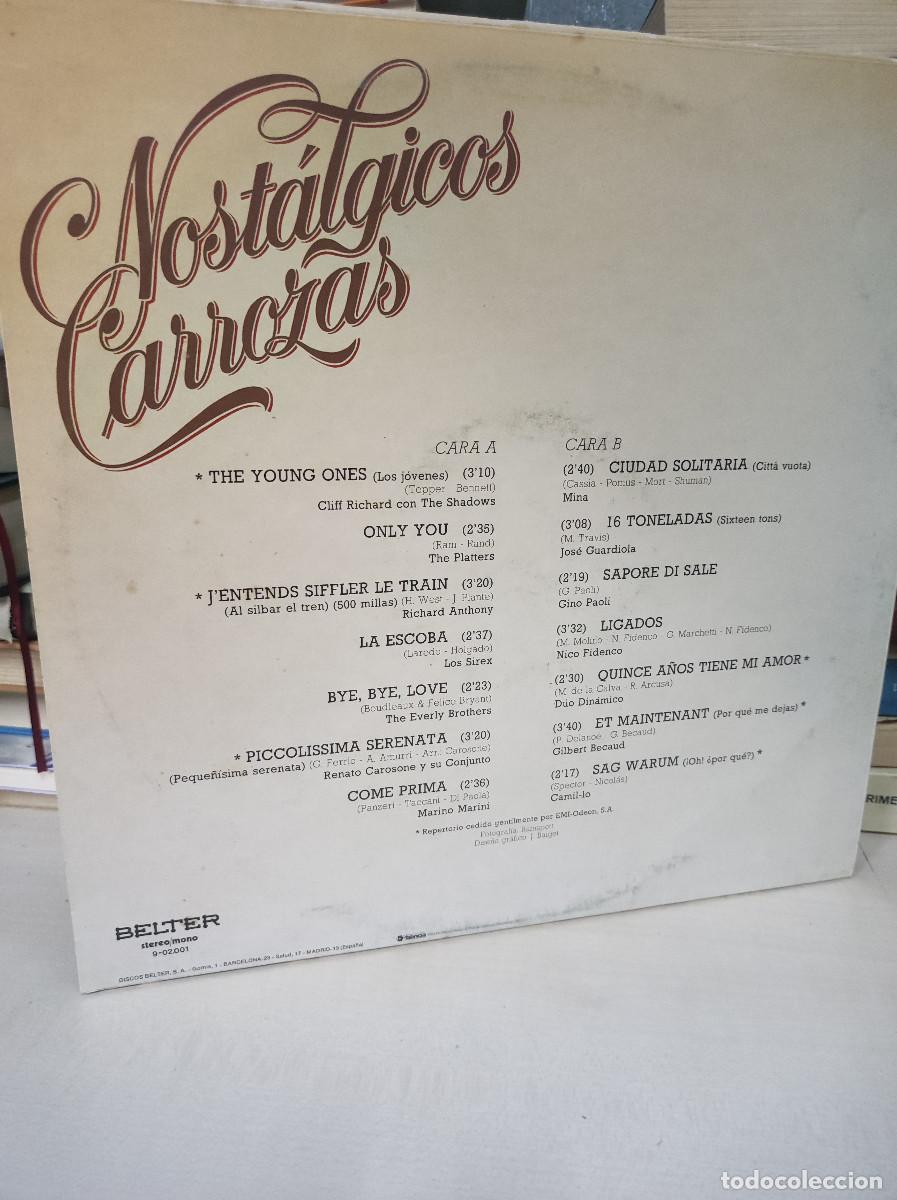 Discos de vinilo: NOSTALGICOS CARROZAS - Foto 2