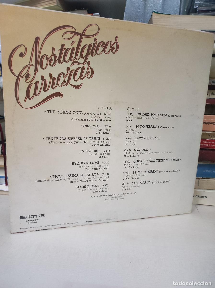 Discos de vinilo: NOSTALGICOS CARROZAS - Foto 2