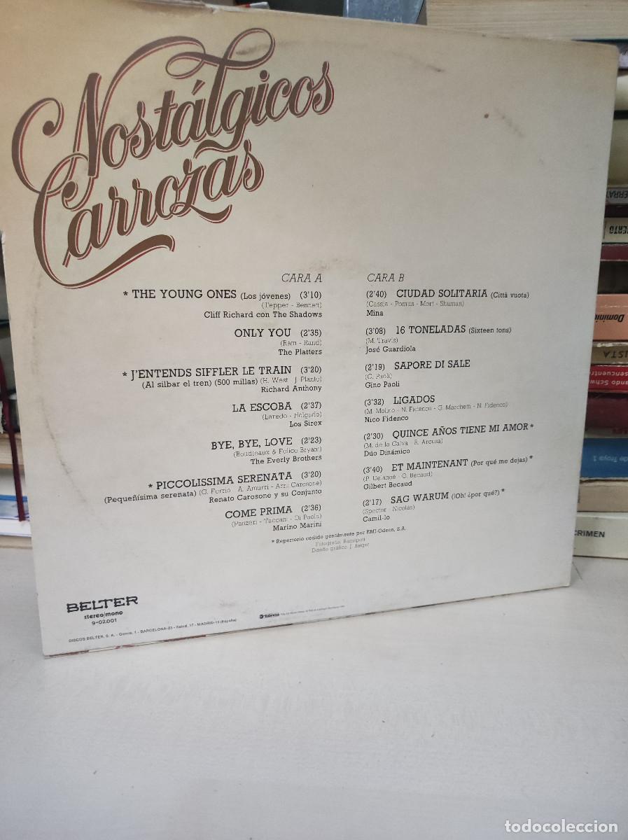 Discos de vinilo: NOSTALGICOS CARROZAS - Foto 2