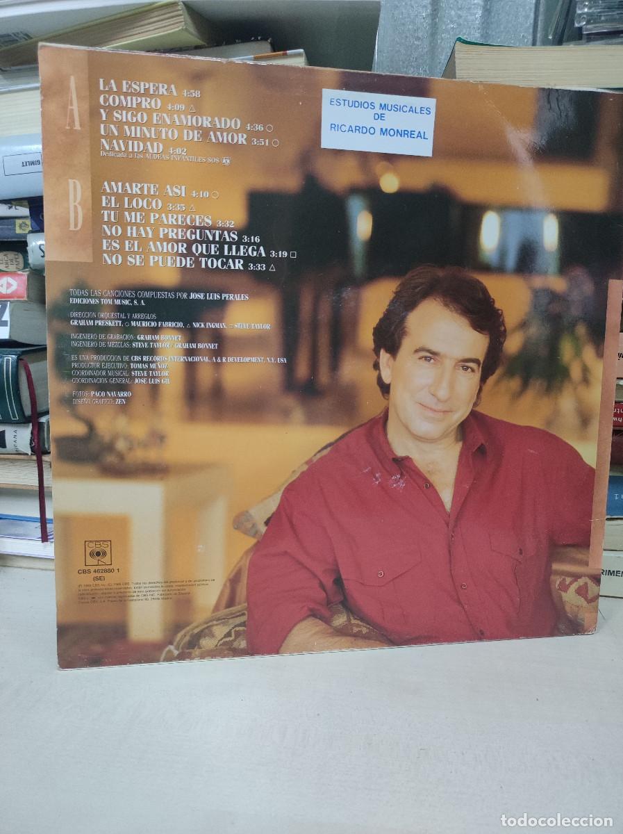 Discos de vinilo: Jose Luis Perales &ndash; La Espera - Foto 2